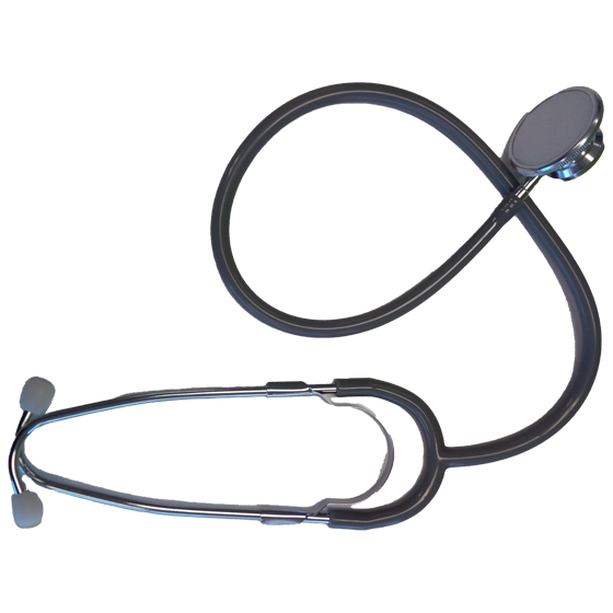 Aero Healthcare Dual Head Economy Stethoscope Black