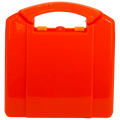 AEROCASE Small Orange Neat Plastic Case 19 x 17.5 x 7cm
