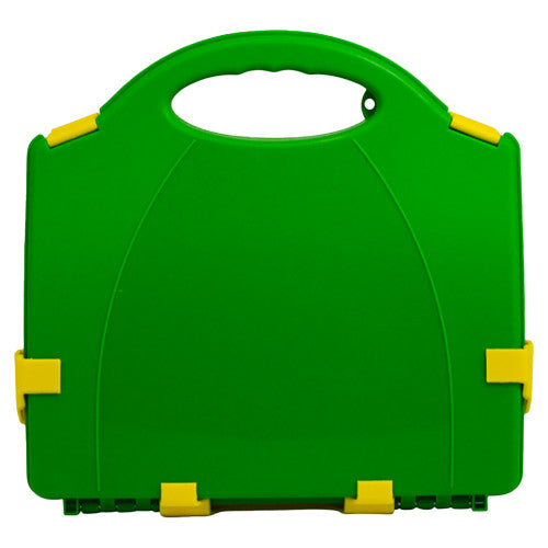 Aerocase Medium Green and Yellow Neat Plastic Case 28 x 27 x 9.5cm