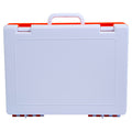 Aerocase Medium/Large White and Orange Rugged Case 34.5 x 26.5 x 9.8cm