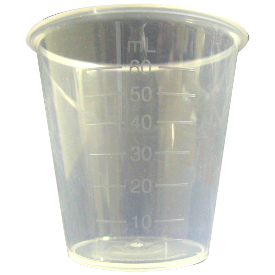 AeroSupplies Plastic Portion Cup 60mL