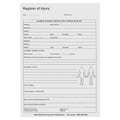 AeroSupplies A5 Register of Injuries Duplicate Pad 25 Pages