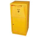 AEROHAZARD Steel Sharps Disposal Safe 23L