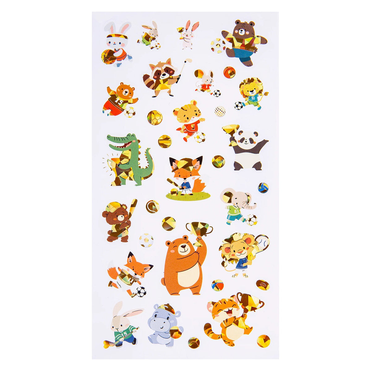 Animal Athletes Holo Sticker Set of 33
