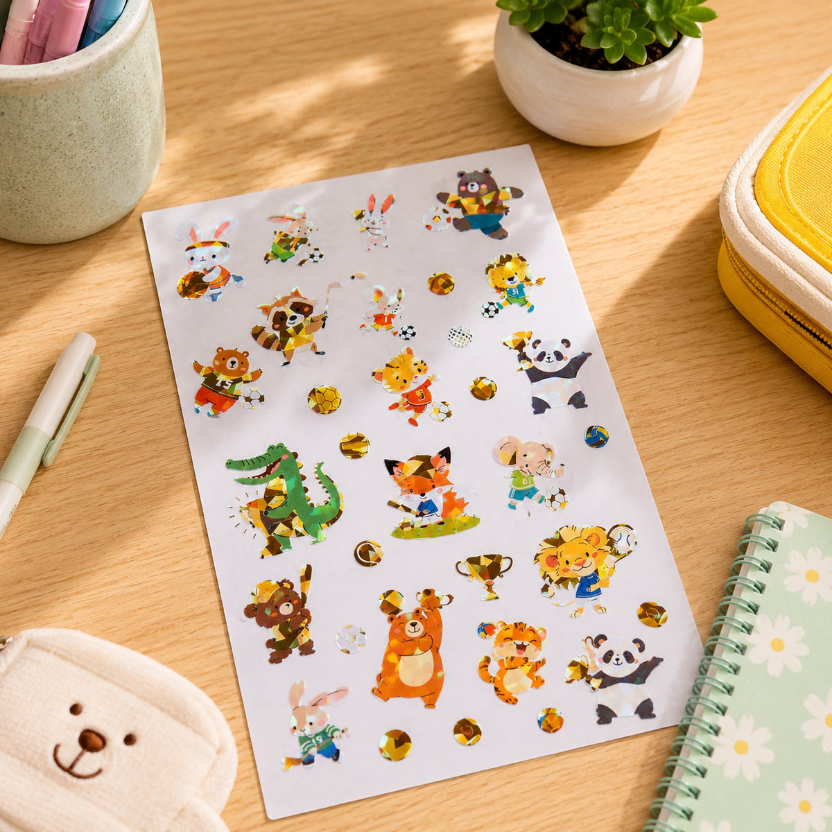 Animal Athletes Holo Sticker Set of 33