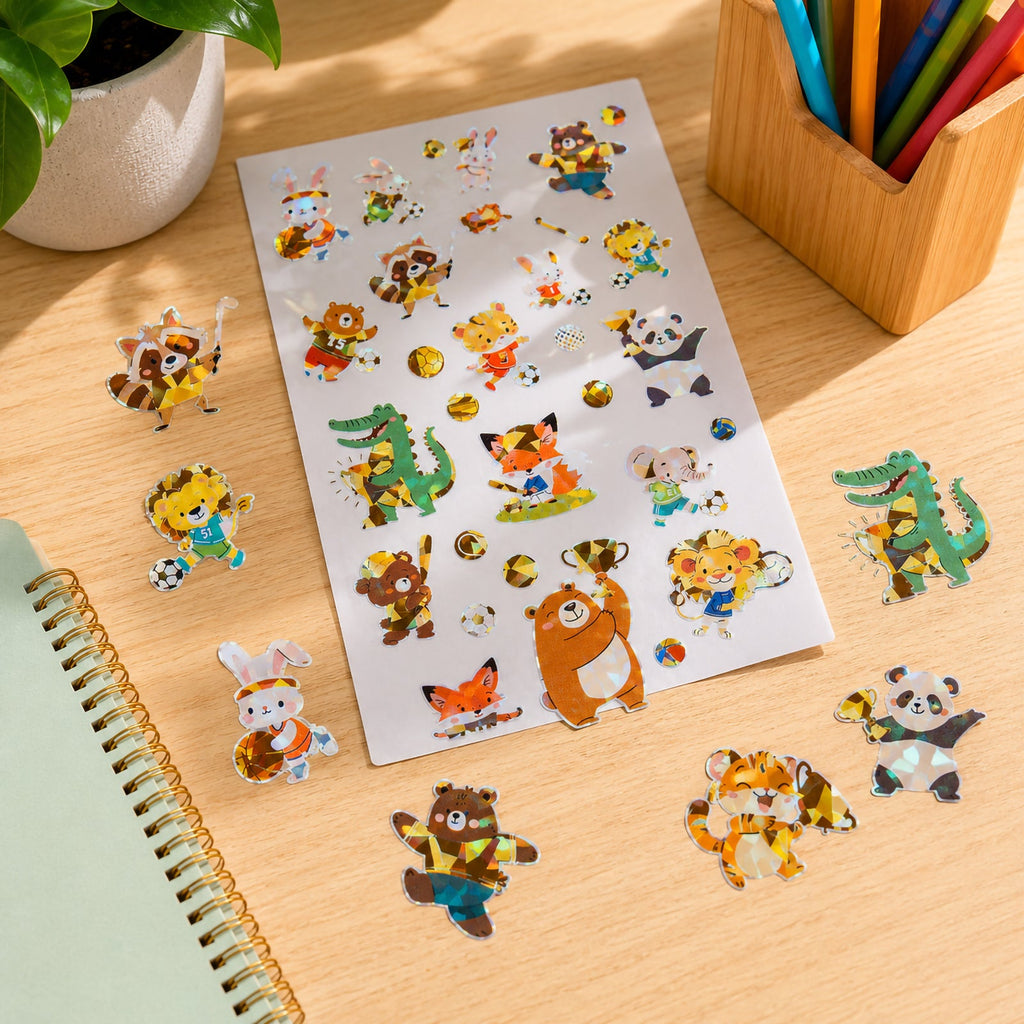 Animal Athletes Holo Sticker Set of 33