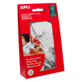 Apli Handwriting Strung Tickets 22 x 35mm White Bag of 100
