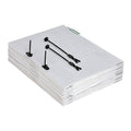 Arnos F450 Polypost Plastic Paper Binders Pack 10