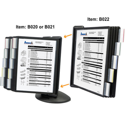 Arnos B022 Swingsign 5 Panel Expansion and Wall Display