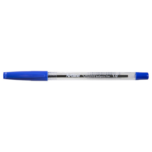 Artline Smoove 8210 Ballpoint Pen Medium Blue 12 x 10 Packs