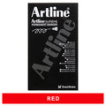 Artline Supreme Permanent Marker Red Box 12