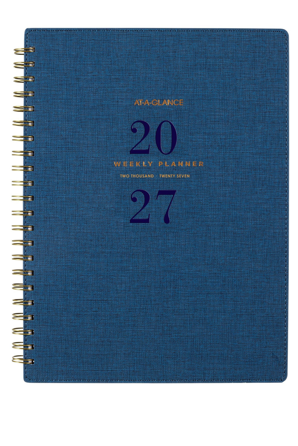 At-A-Glance Signature Diary 2027 A4 Week To View Navy