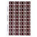 Avery Alphabetical S Side Tab Colour Coding Label 25 x 42mm Brown 240 Pack