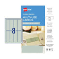 Avery Mint Green Coloured Labels 94 x 32mm Pack 80