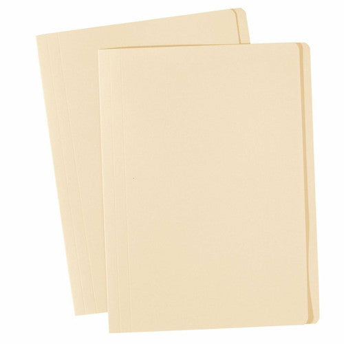 Avery Extra Heavy Weight Manilla Folders Foolscap Buff 326gsm Box of 100