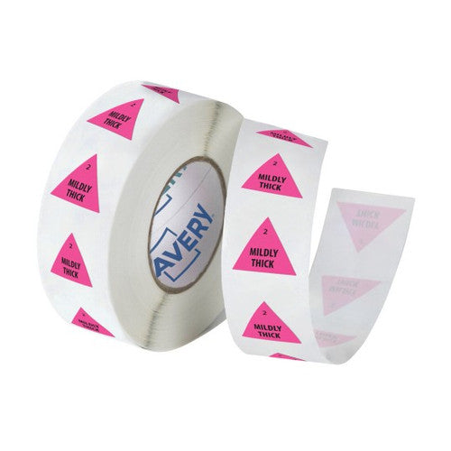 Avery IDDSI Level 2 'Mildly Thick' Food Consistency Labels 25mm 500 Roll