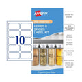 Avery Herb and Spices Label Kit 44.4 x 25.4mm Rectangle Removable 30 Pack