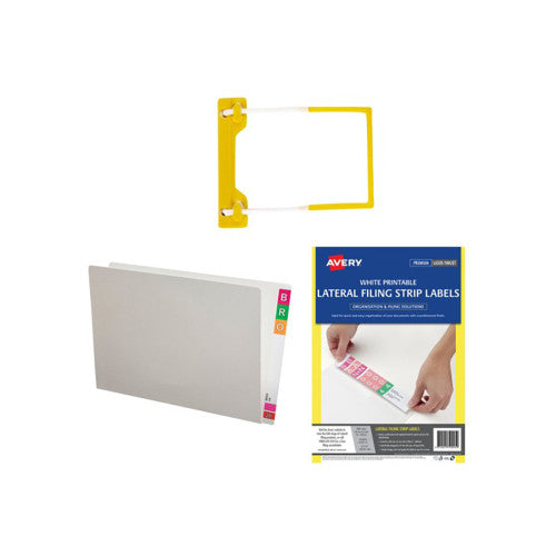 Avery Lateral Filing Starter Kit 3 with 300 Files