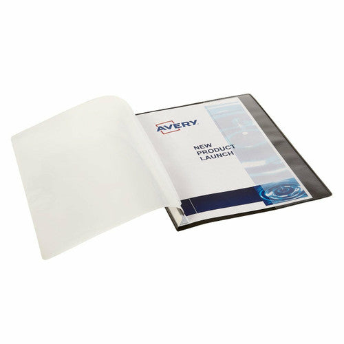 Avery Black Insert Cover Management File A4 50 Sheets