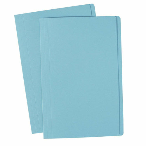 Avery Manilla Folders Foolscap Light Blue Box of 100