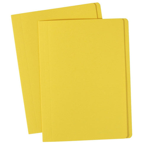 Avery Manilla Folders Foolscap Yellow Pack of 20