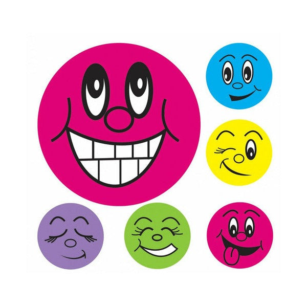 Avery Merit Stickers Mini Smiley Face 13mm Diameter 800 Pack