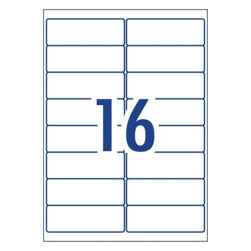 Avery Premium Address Labels TrueBlock 99.1 x 34mm 16UP 1600 Labels