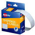 Avery White Dispenser Labels Rectangle 24 x 19mm 650 Pack