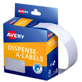 Avery White Dispenser Labels Rectangle 36 x 19mm 450 Pack