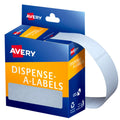 Avery White Dispenser Labels Rectangle 64 x 19mm 280 Pack