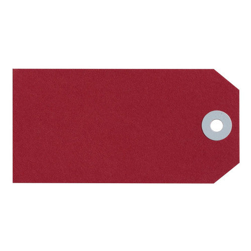 Avery Shipping Tag Size 4 Red 108 x 54mm Box 50
