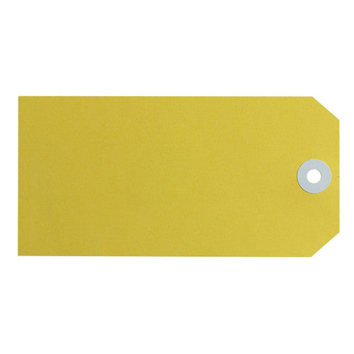 Avery Shipping Tag Size 6 Yellow 134 x 67mm Box 1000