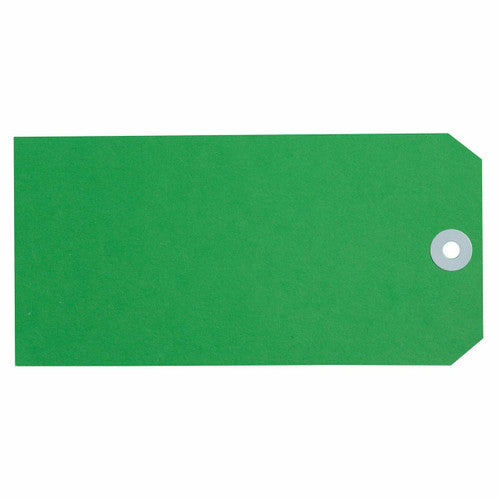 Avery Shipping Tag Size 8 Green 160 x 80mm Box 1000