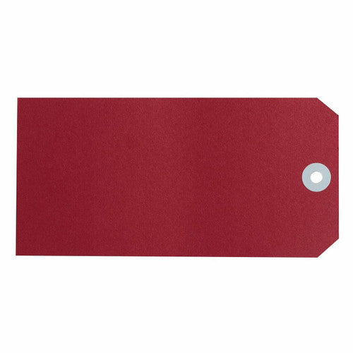 Avery Shipping Tag Size 8 Red 160 x 80mm Box 1000