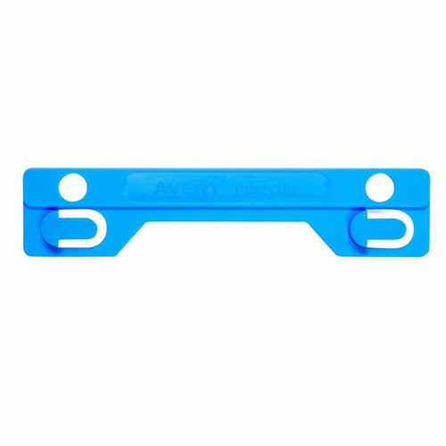 Avery Blue Tubeclip Compressor Bar Only 25 Pack