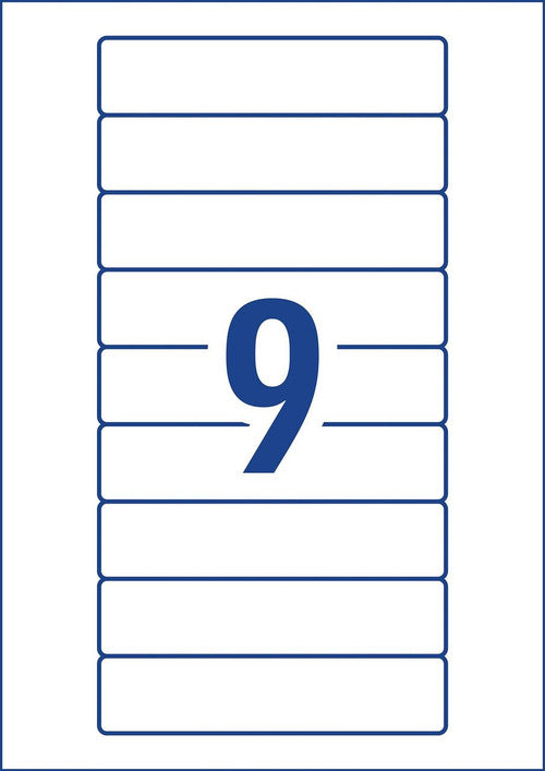 Avery Permanent Multi-purpose Labels 133 x 29.6mm Pack 225