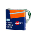Avery 25 Side Tab Year 2025 Code Label 25 x 38mm Dark Green 500 Roll