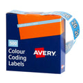 Avery 26 Side Tab Year 2026 Code Label 25 x 38mm Blue 500 Roll