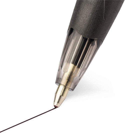 BIC Atlantis Original Retractable Ballpoint Pen Medium Black Box of 12