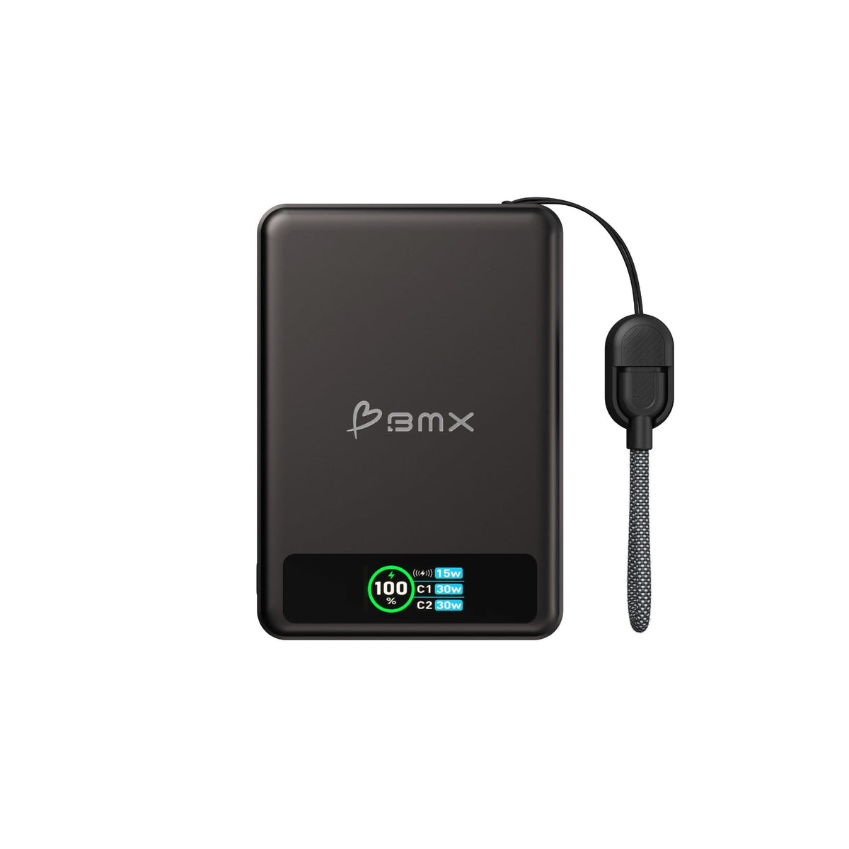 BMX SolidSafe 10K Magnetic Power Bank Black