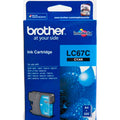 Brother LC67C Ink Cartridge 325 Pages Cyan