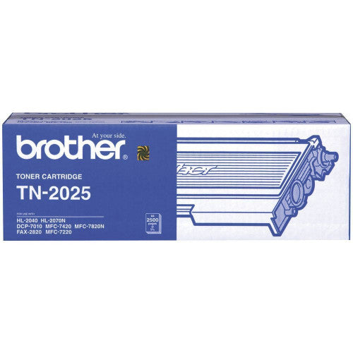 Brother TN2025 Toner Cartridge 2500 Pages Black