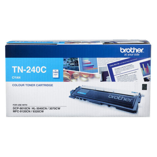 Brother TN240C Toner Cartridge 1400 Pages Cyan