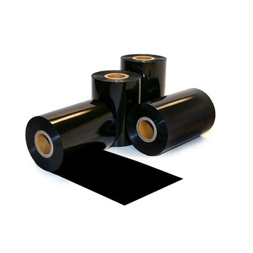 Bala Eco Wax Resin Ribbons Black 110 x 450m Coated Side In