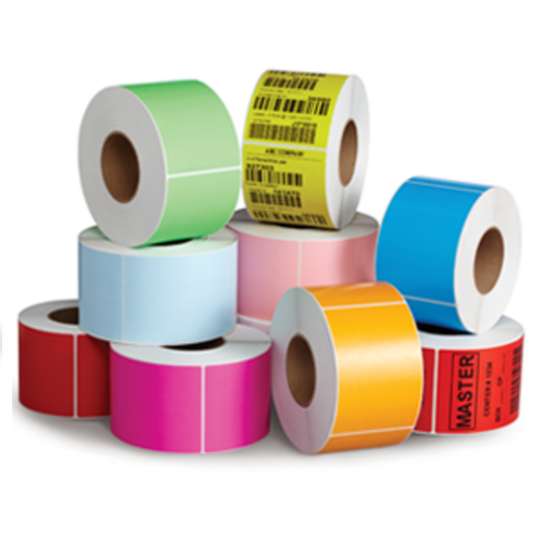 Bala Thermal Transfer Labels 190 x 100mm Fluoro Orange Permanent Box of 6 Rolls