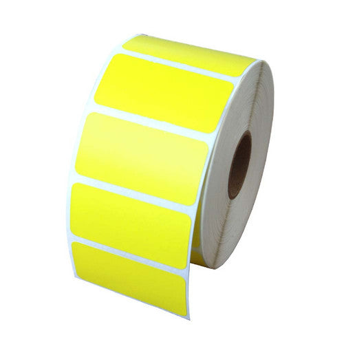 Bala Direct Thermal Labels Removable Adhesive 28x28mm Yellow Roll of 2000