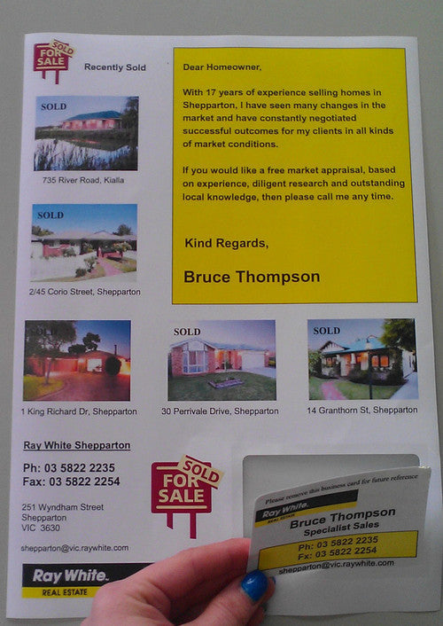 Bala Integrated Business Cards 86 x 54mm Left Corner Pack of 100 Sheets