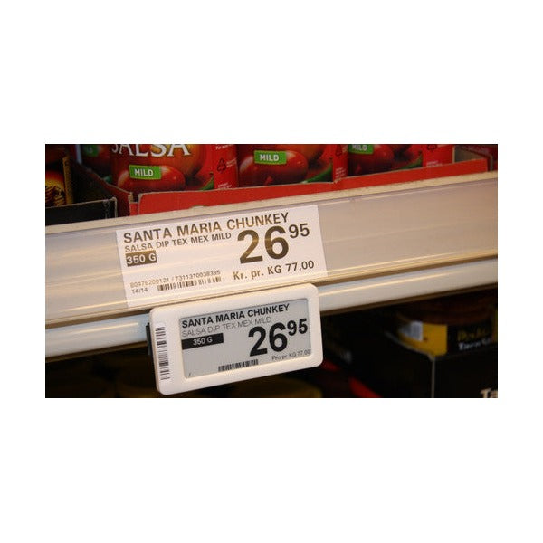 Bala Non-Adhesive Direct Thermal Tags 85 x 80mm Core 76mm Perforated White Roll of 1500