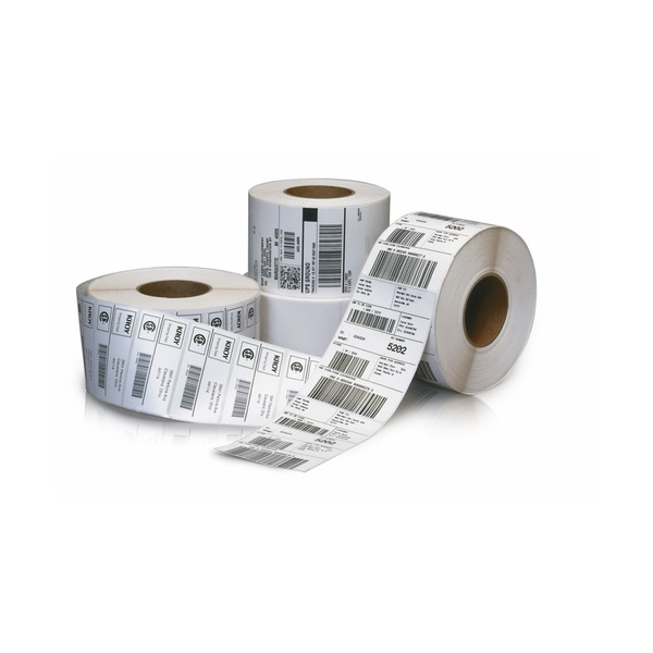 Bala Thermal Transfer Labels Permanent Adhesive Perforated 40 x 140mm White Roll of 1000