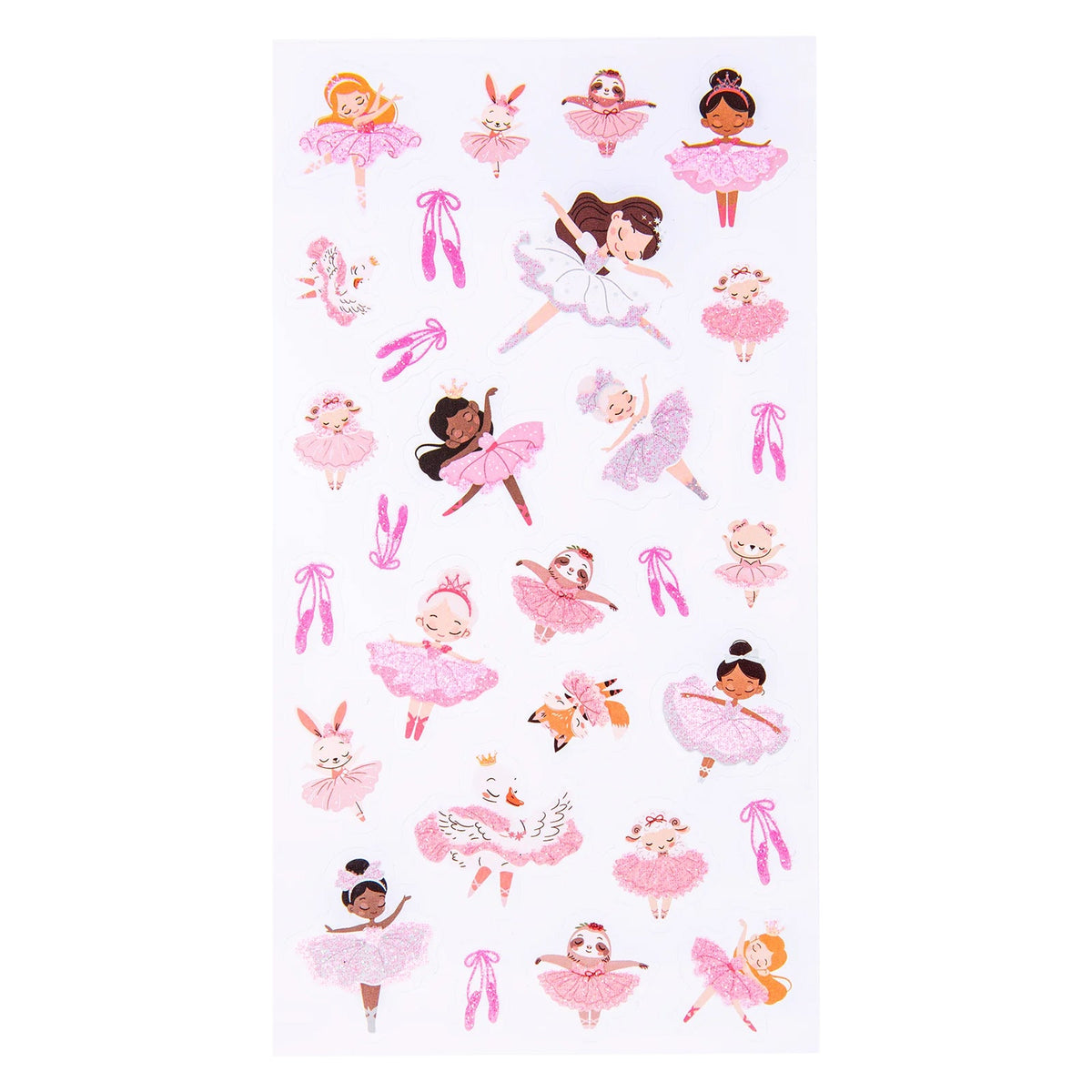 Ballet Stars Glitter Sticker Set of 29